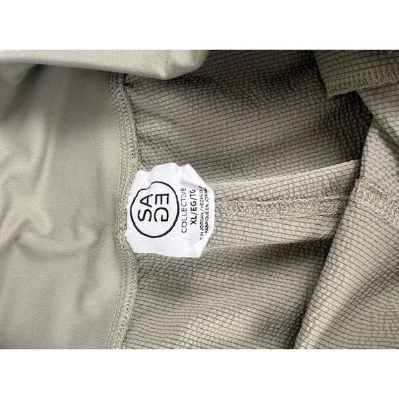 Sage Collection Women Cargo Cropped Pants Capri Casual Comfort Beige Size Medium - Picture 10 of 14